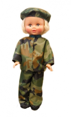 Кукла Военный