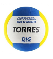 Мяч волейбольный Torres Dig №5