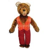 Детская театральная ростовая кукла "Медведь" для театральных постановок