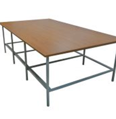 Раскройный стол с полкой максимальной шириной до 1720 мм