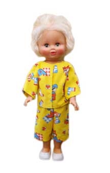 Кукла в пижаме