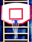 Щит баскетбольный навесной на швед.стенку 930х670мм 
